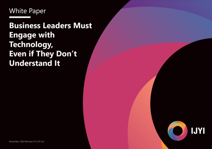Business leaders must engage with technology - white paper